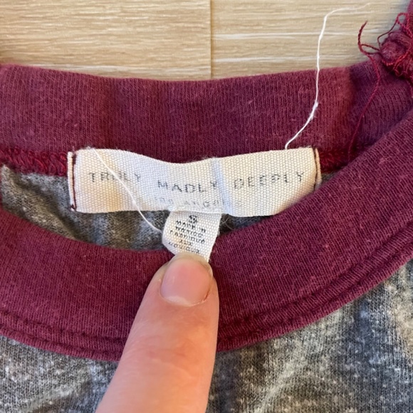 S Grey & Red High Neck Tank Top - Picture 3 of 3